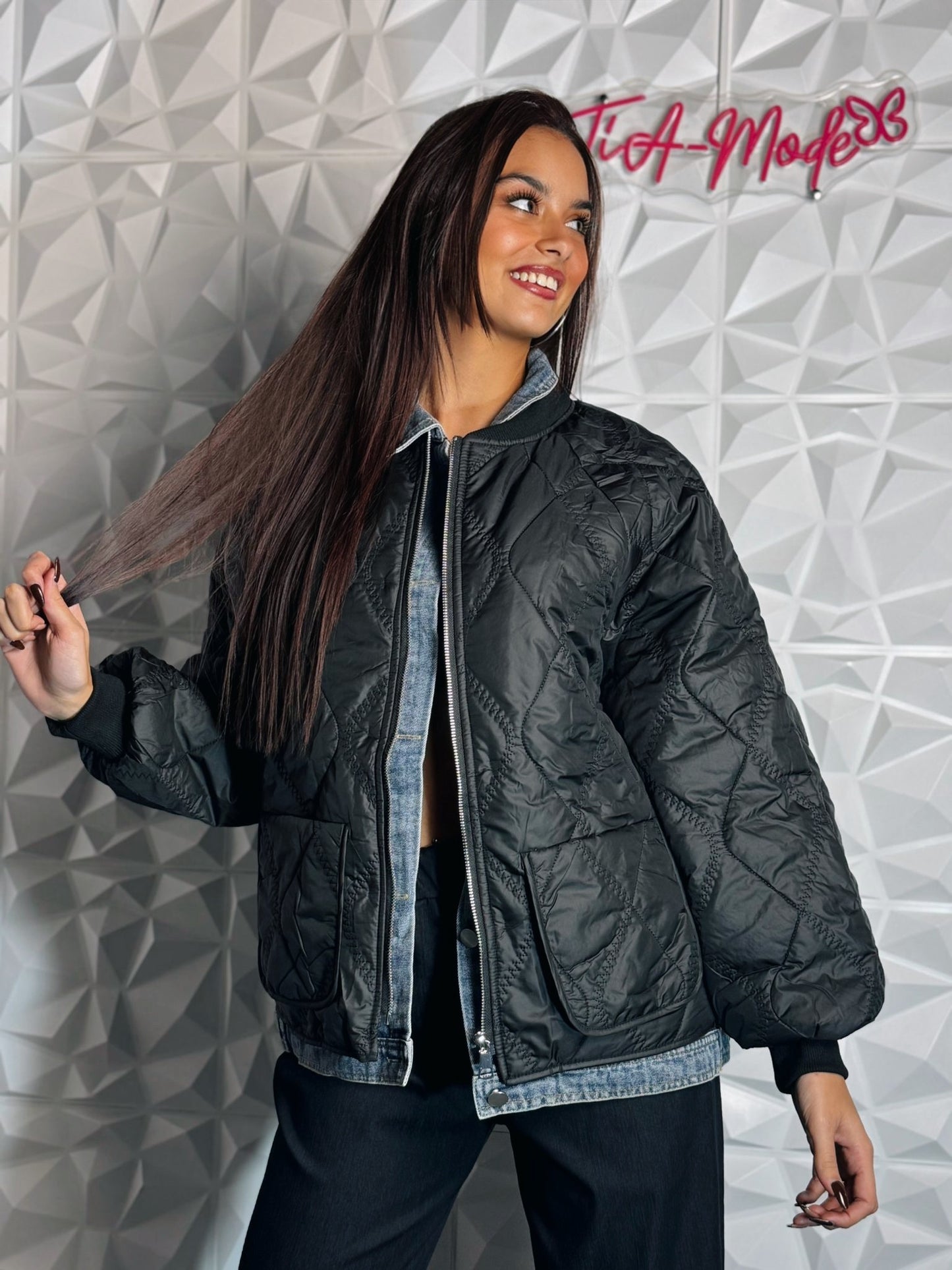 Manteaux matelassé & denim